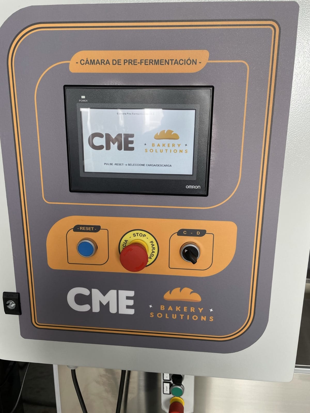 Pantalla táctil HMI de control CME